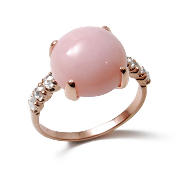 Bague Opale Rose