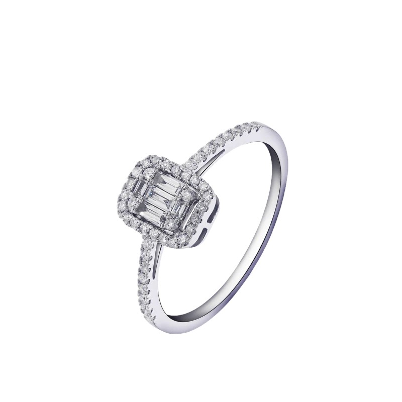 Bague diamants