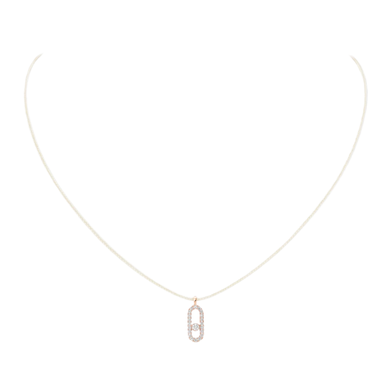 Collier Cordon Messika Cares Pavé