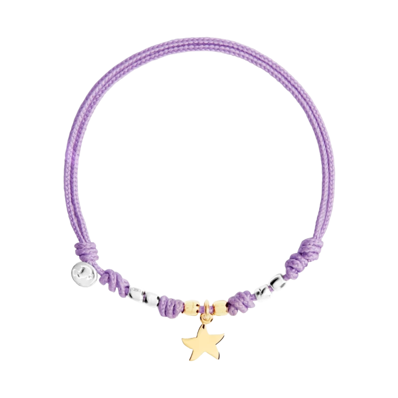 Bracelet Cordon étoile