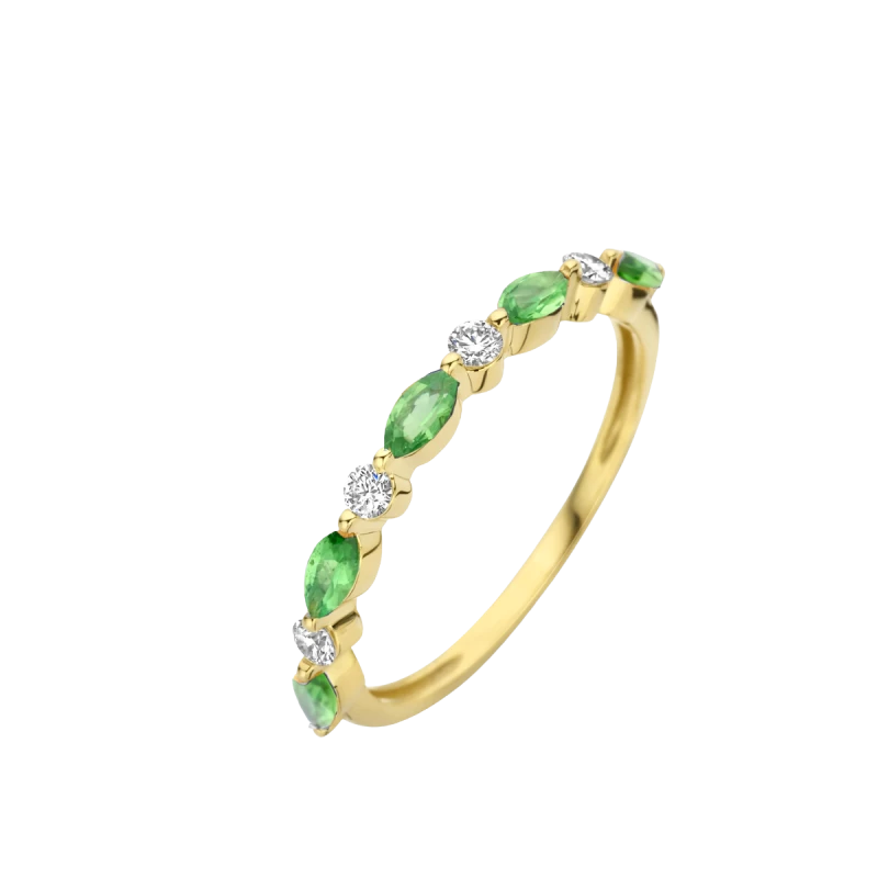 Bague Tsavorites