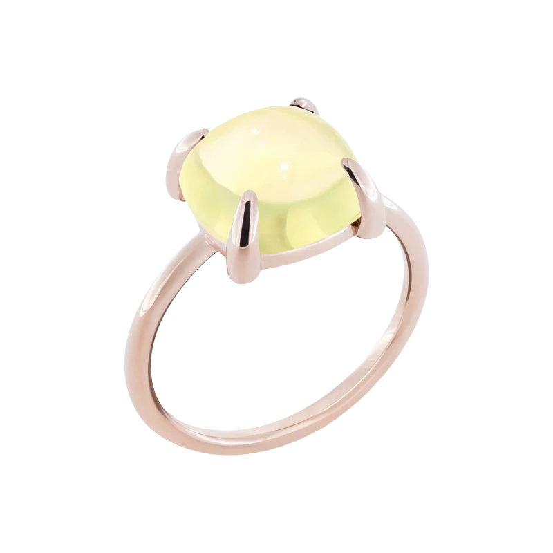 Bague Quartz Lemon