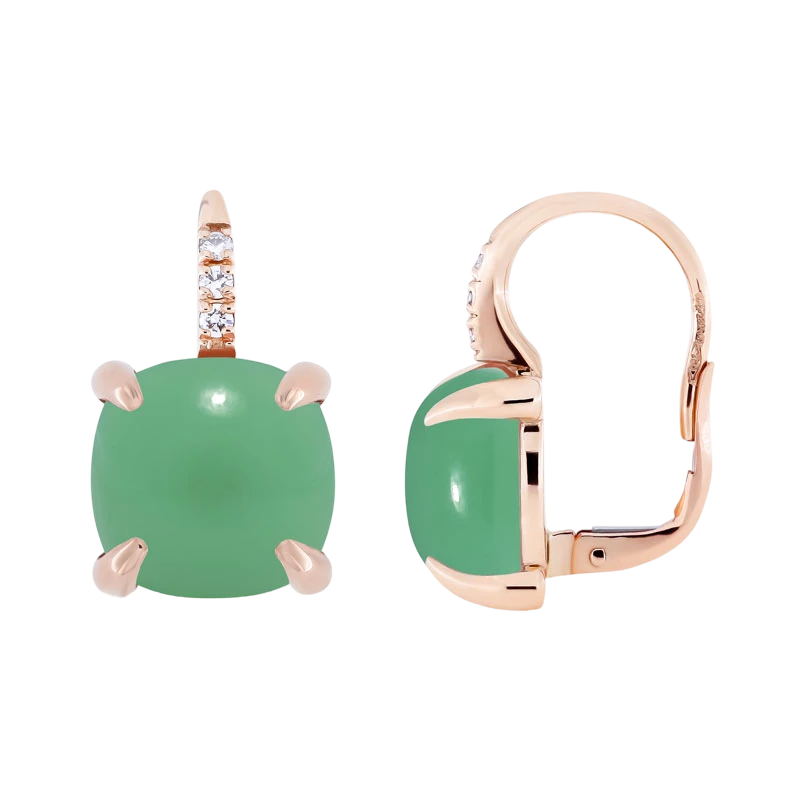 Boucles Chrysoprase