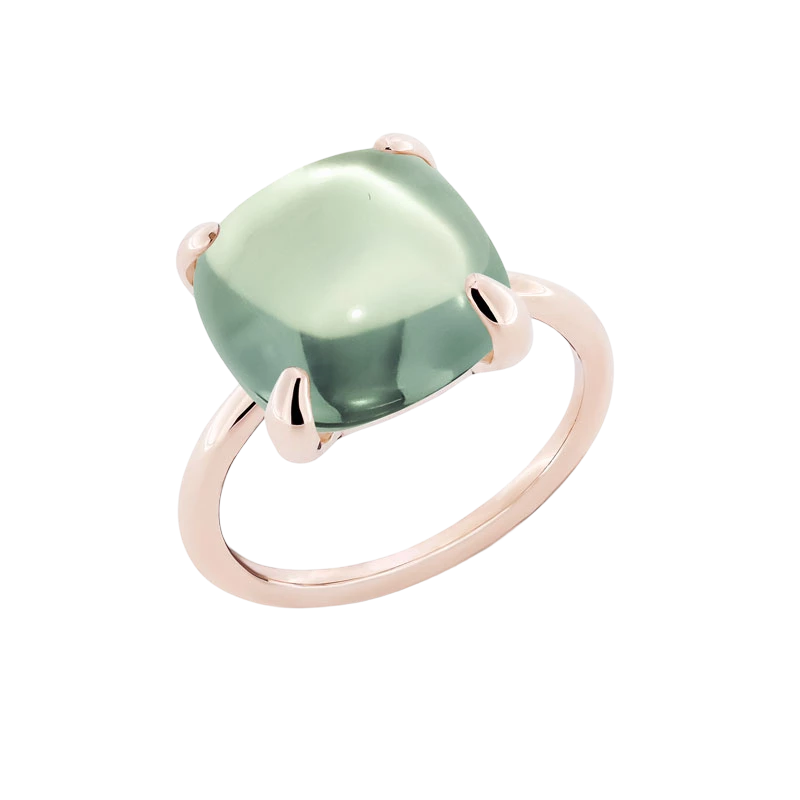 Bague Prasiolite