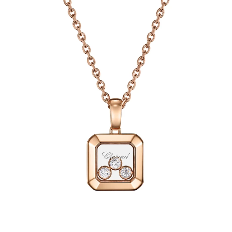 Collier Happy Diamonds Carré