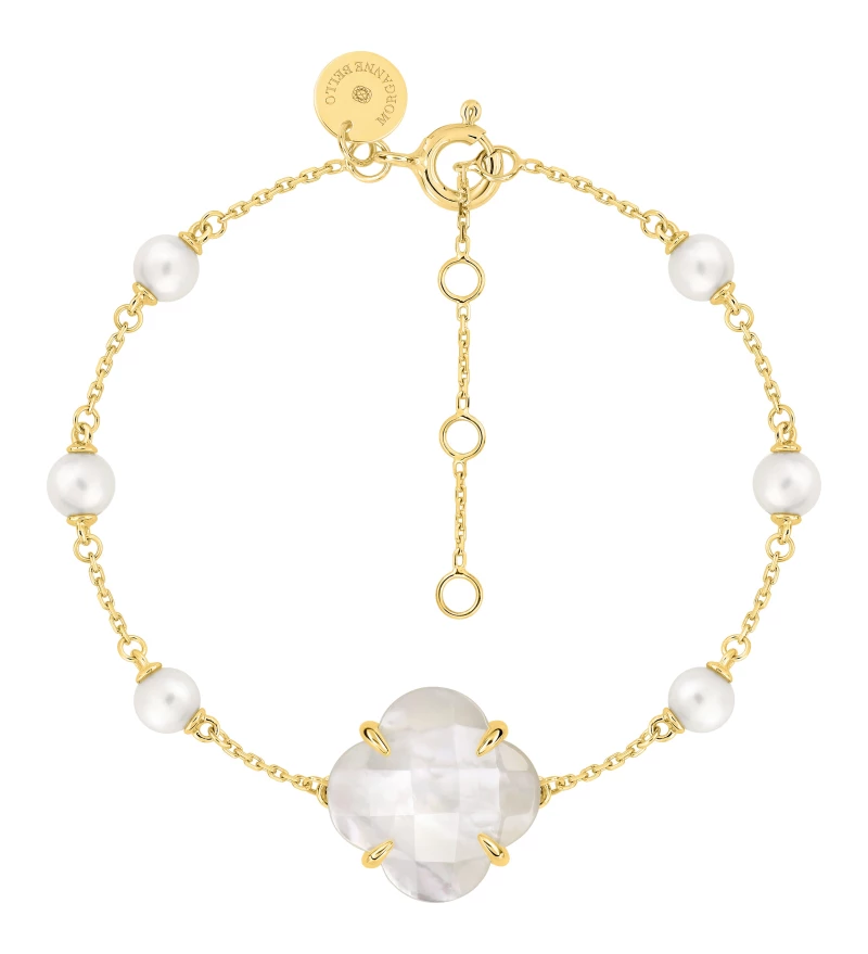Bracelet Victoria Diamants Perles