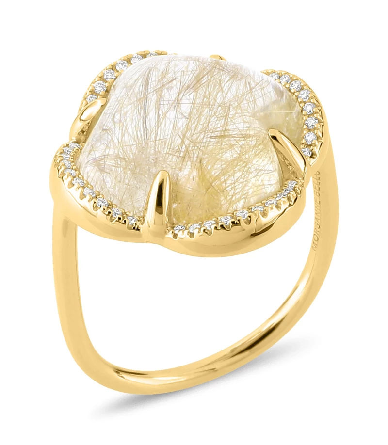 Bague Songe Quartz Rutilé