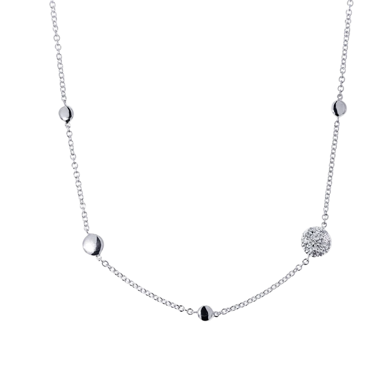 Collier avec motif rond