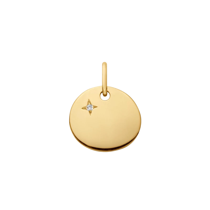 Médaille Galet Petite Etoile