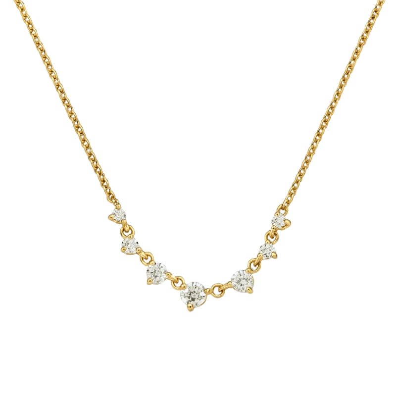 Collier diamants