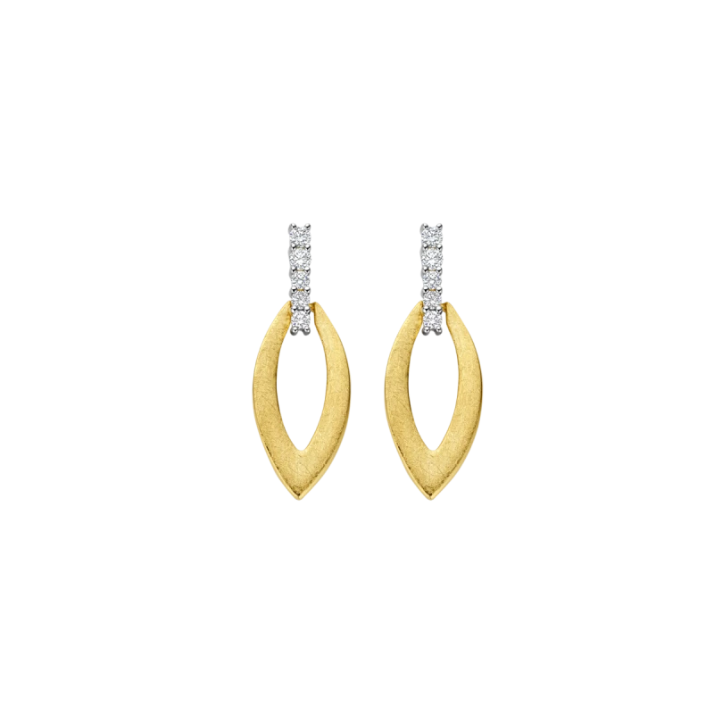 Boucles Pendantes Satinées