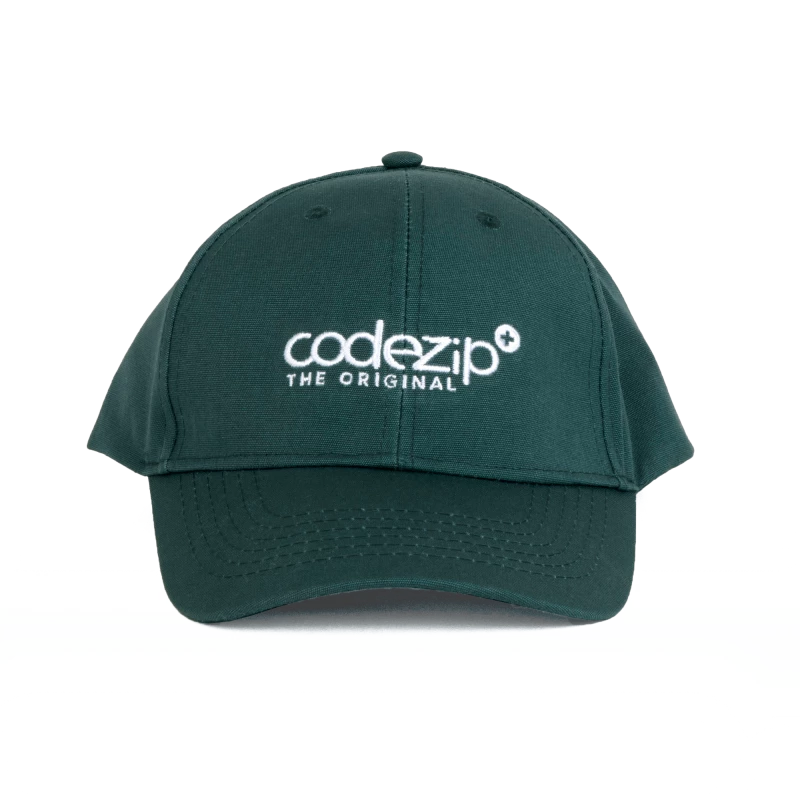 Casquette baseball de couleur vert golf