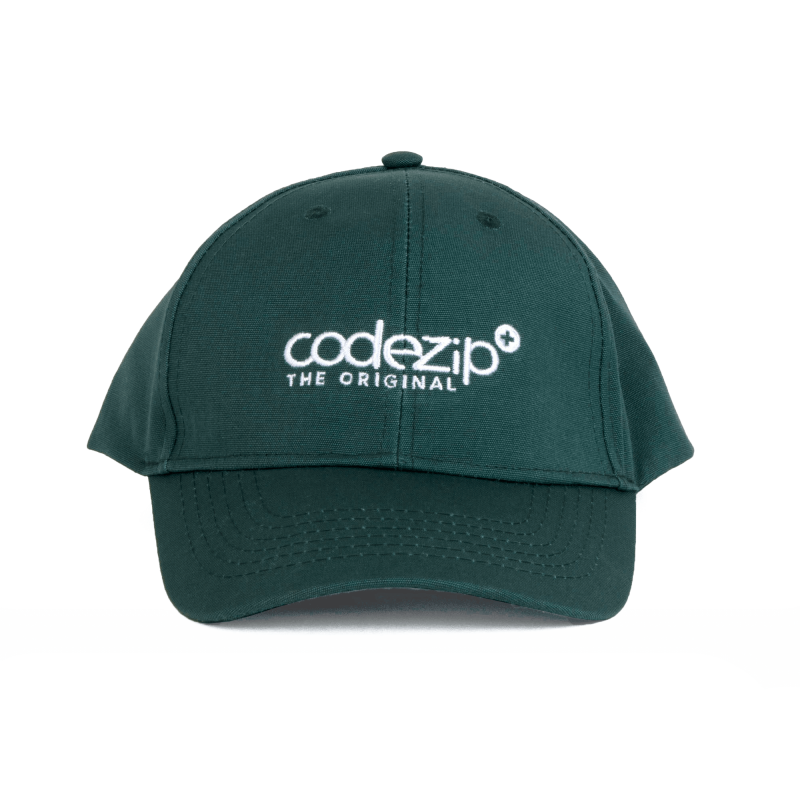 Casquette baseball de couleur vert golf