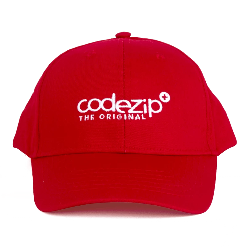 Casquette baseball de couleur rouge suisse