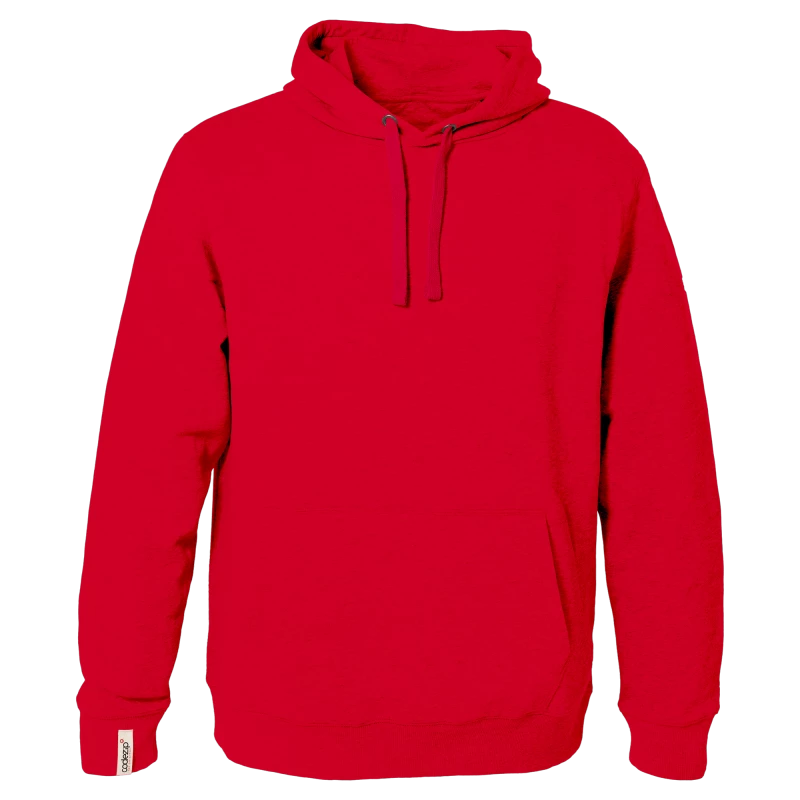 Roter Kapuzenpullover