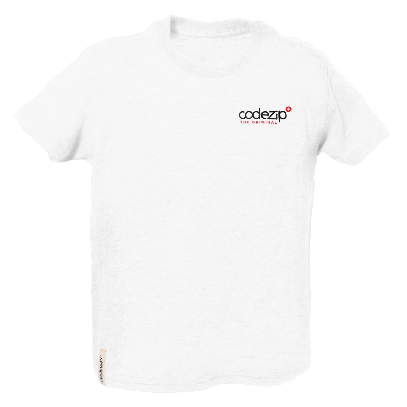 White kids T-Shirt with original logo 