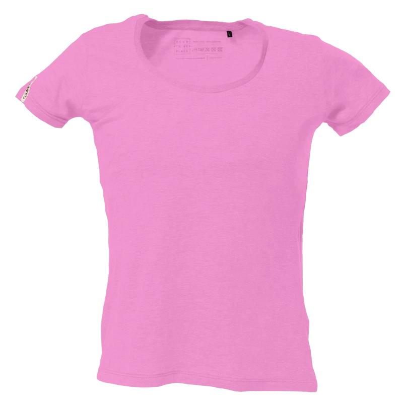 Creme rosa Damen T-Shirt