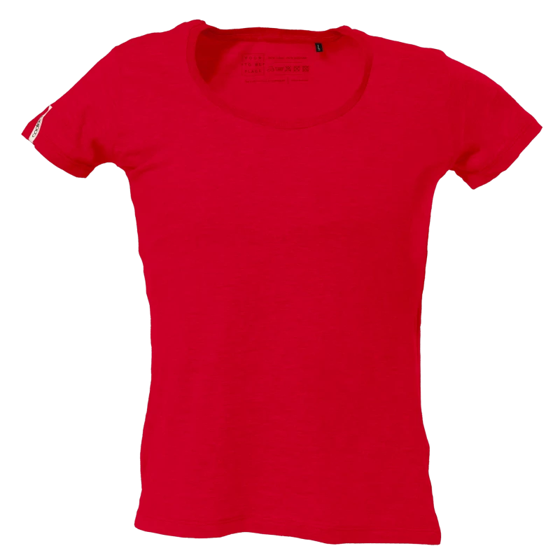 T-Shirt Miss rouge suisse