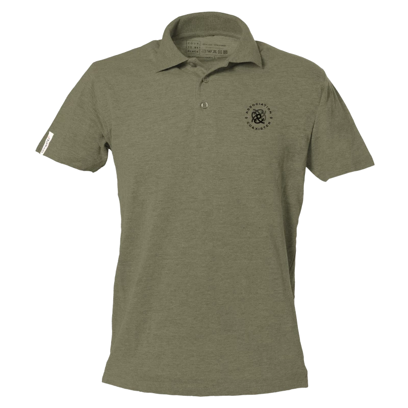 Short sleeve polo with "Co&xister" logo