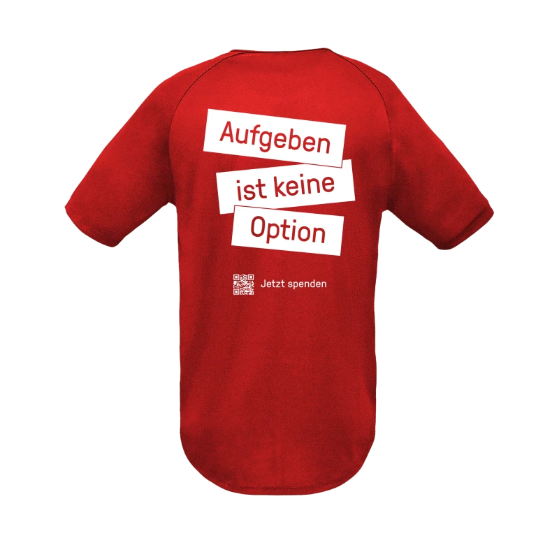 Sportliches T-Shirt mit QR-Code - DE