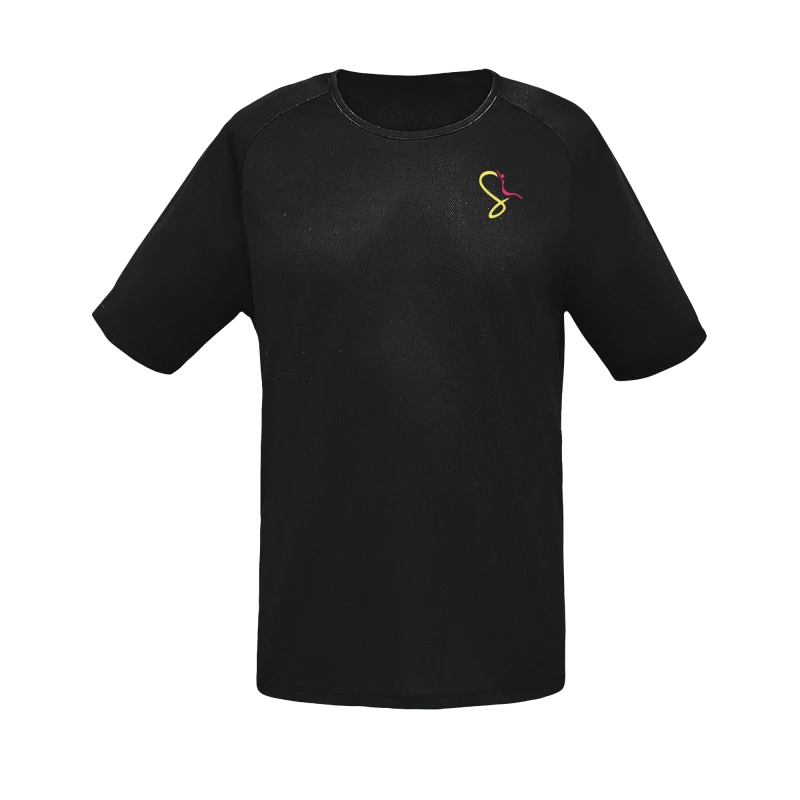 T-shirt sporty black S-Endo (Run)