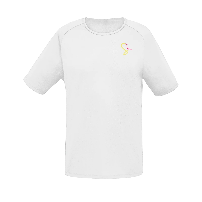 S-Endo (Run) white sporty T-shirt