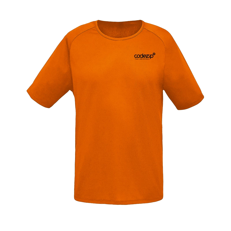 T-Shirt sporty orange