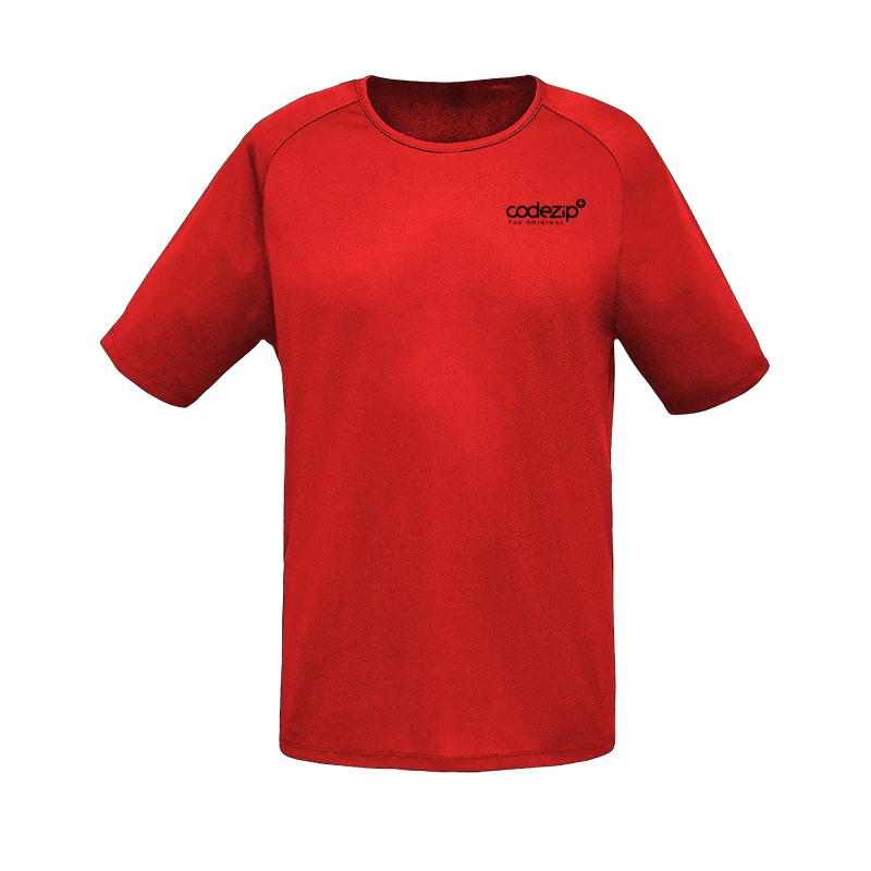 T-shirt sporty rouge