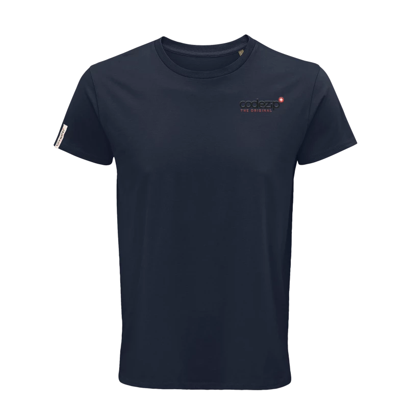 T-Shirt homme bleu marine