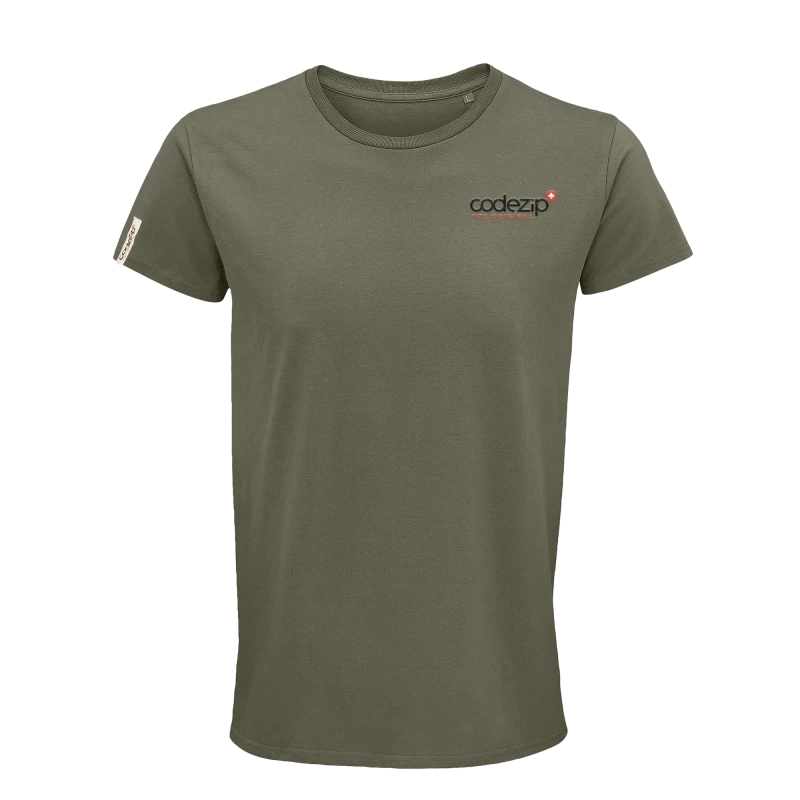 T-Shirt homme khaki