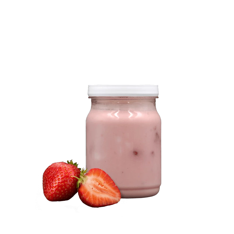 Yogourt Brassé Aromatisé fraise 180gr