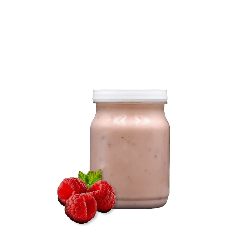 Yogourt Brassé Aromatisé framboise 180gr