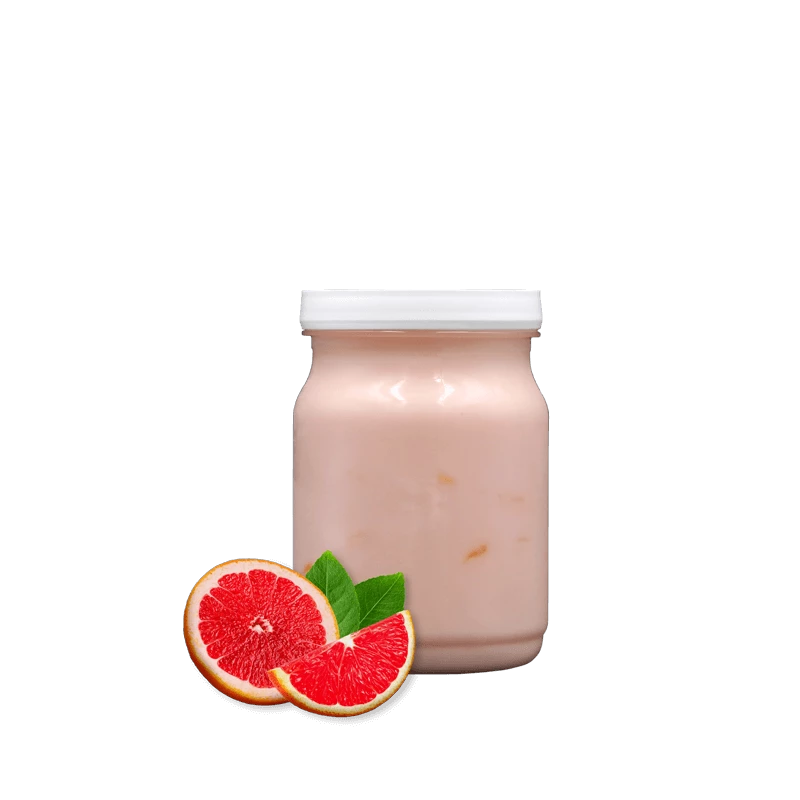 Yogourt Brassé Aromatisé pamplemousse rose 180gr