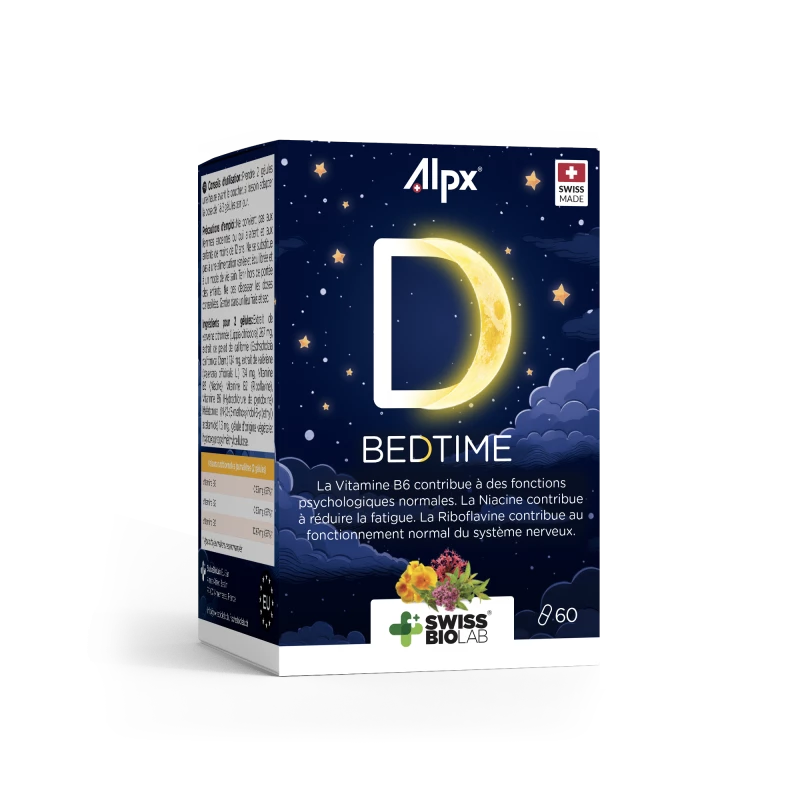 Alpx Bedtime - mit Melatonin - 60 Kapseln