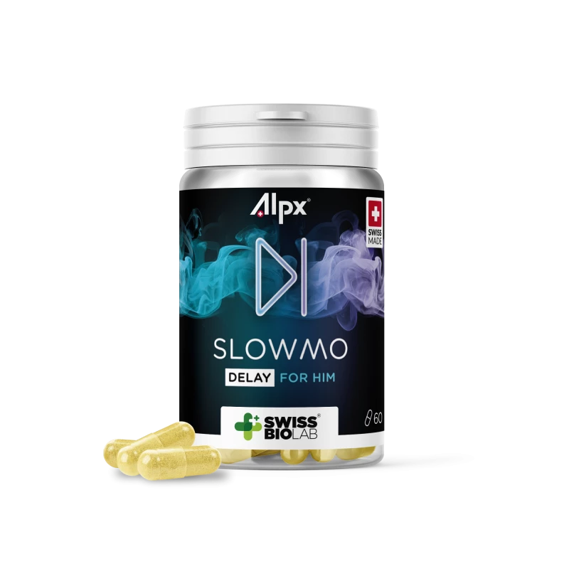 Alpx Slowmo Delay for HIM / For men - 60 capsules